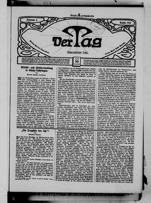 Der Tag vom 10.01.1914