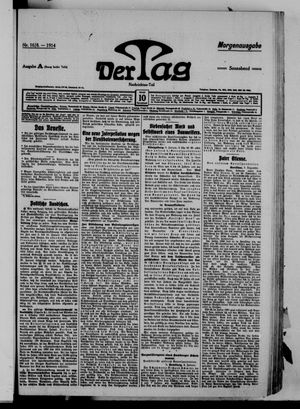 Der Tag vom 10.01.1914