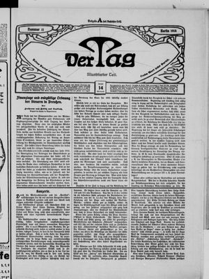 Der Tag vom 14.01.1914
