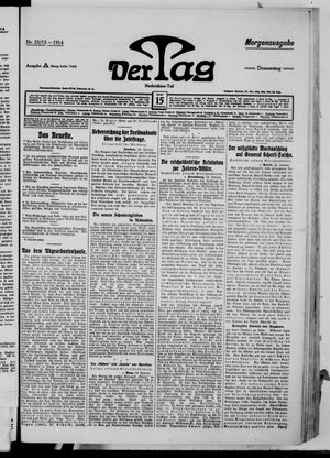 Der Tag vom 15.01.1914