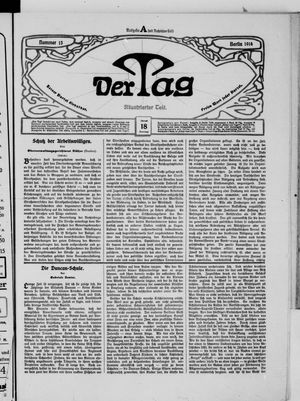 Der Tag vom 18.01.1914