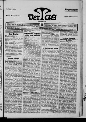 Der Tag vom 21.01.1914