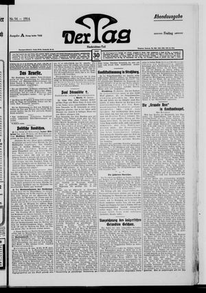 Der Tag vom 30.01.1914