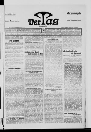 Der Tag vom 31.01.1914