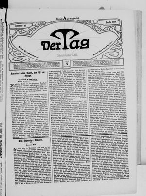 Der Tag vom 05.02.1914