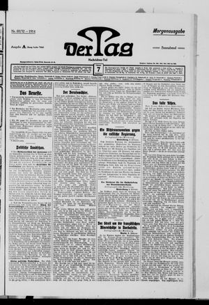 Der Tag vom 07.02.1914