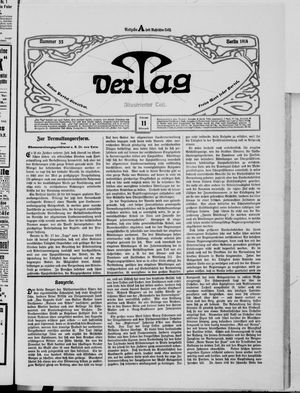 Der Tag vom 11.02.1914