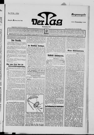Der Tag vom 12.02.1914