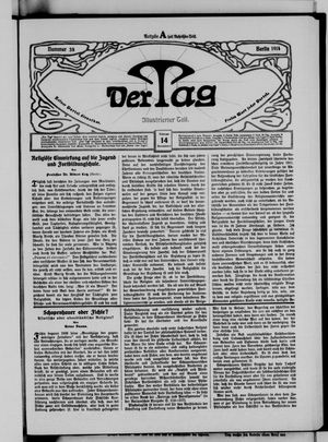 Der Tag vom 14.02.1914