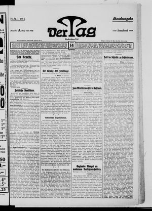 Der Tag vom 14.02.1914