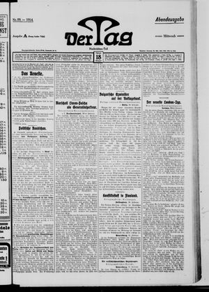 Der Tag vom 18.02.1914