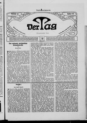 Der Tag vom 19.02.1914