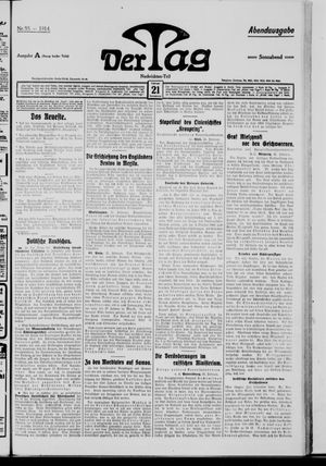 Der Tag vom 21.02.1914