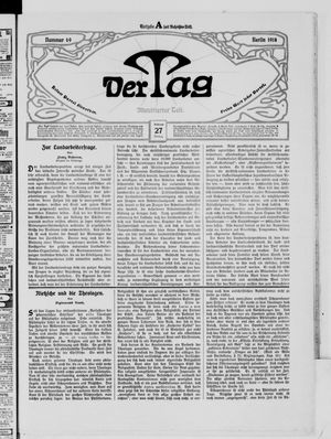 Der Tag vom 27.02.1914