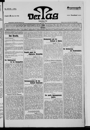 Der Tag vom 28.02.1914
