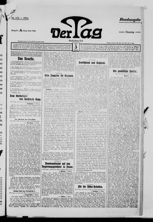 Der Tag vom 03.03.1914