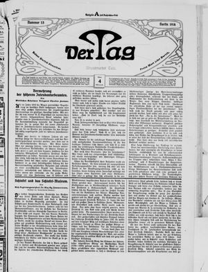 Der Tag vom 04.03.1914