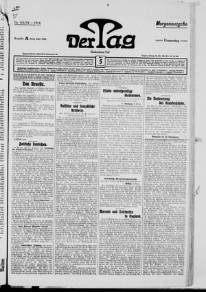 Der Tag vom 05.03.1914