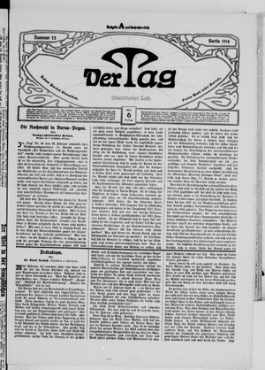 Der Tag vom 06.03.1914