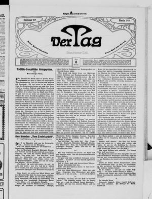 Der Tag vom 08.03.1914