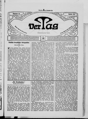 Der Tag vom 10.03.1914