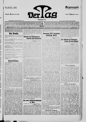 Der Tag vom 11.03.1914