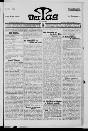 Der Tag vom 12.03.1914
