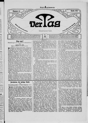 Der Tag vom 12.03.1914