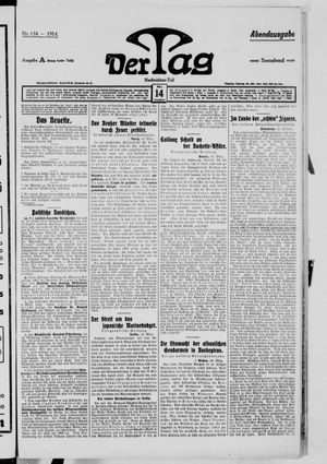 Der Tag vom 14.03.1914