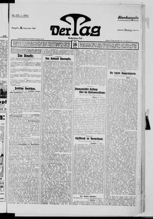 Der Tag vom 16.03.1914