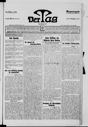Der Tag vom 17.03.1914