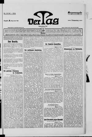 Der Tag vom 19.03.1914