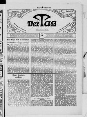 Der Tag vom 19.03.1914