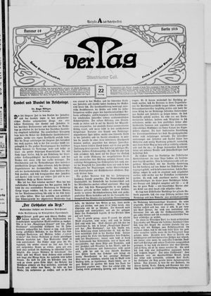 Der Tag vom 22.03.1914