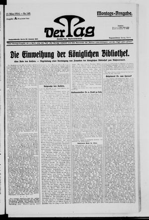 Der Tag vom 23.03.1914