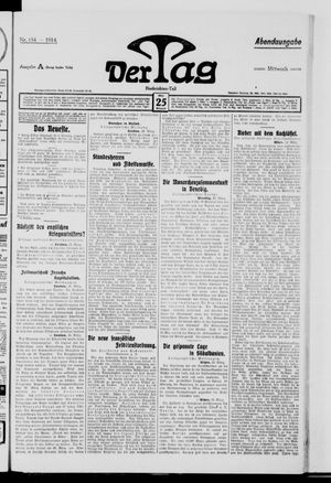 Der Tag vom 25.03.1914