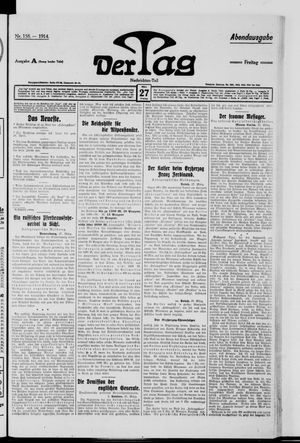 Der Tag vom 27.03.1914
