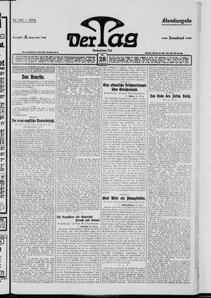 Der Tag vom 28.03.1914