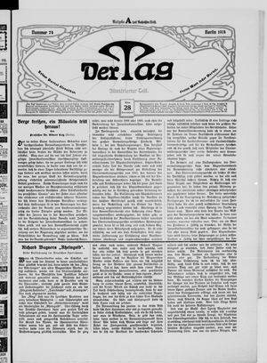 Der Tag vom 28.03.1914
