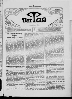 Der Tag vom 02.04.1914
