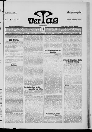 Der Tag vom 05.04.1914