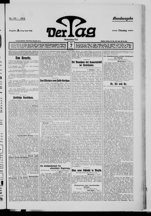 Der Tag vom 07.04.1914