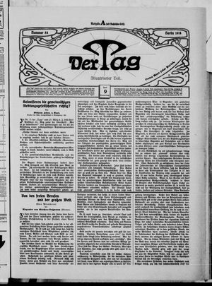 Der Tag vom 09.04.1914