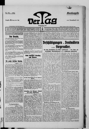 Der Tag vom 11.04.1914