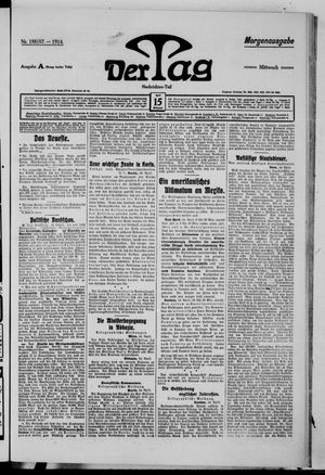 Der Tag vom 15.04.1914