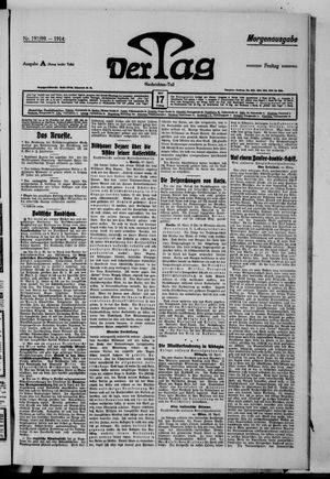 Der Tag vom 17.04.1914