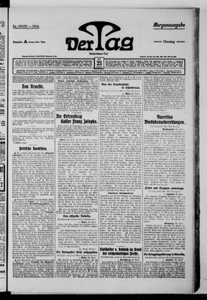 Der Tag vom 21.04.1914