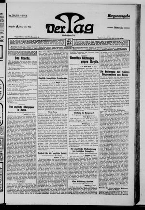 Der Tag vom 22.04.1914