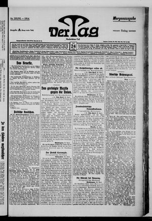 Der Tag vom 24.04.1914