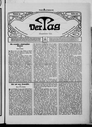 Der Tag vom 25.04.1914